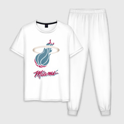 Мужская пижама хлопок Miami Heat