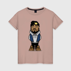 Женская футболка хлопок Method Man