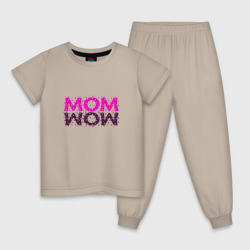 Детская пижама хлопок Mom - Wow