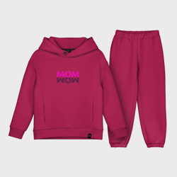 Детский костюм хлопок Oversize Mom - Wow