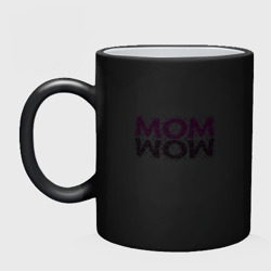 Кружка хамелеон Mom - Wow - фото 2