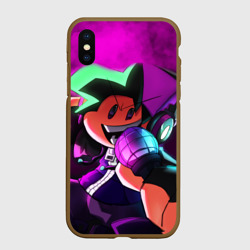 Чехол для iPhone XS Max матовый Бойфренд Boyfriend FNF