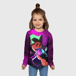 Детский лонгслив 3D Бойфренд Boyfriend FNF - фото 2