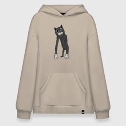 Худи SuperOversize хлопок Cartoon Cat Мультяшный кот