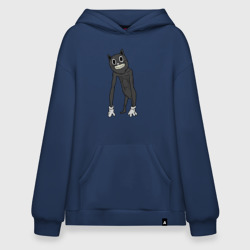 Худи SuperOversize хлопок Cartoon Cat Мультяшный кот