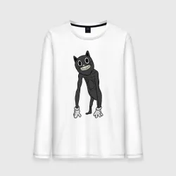 Мужской лонгслив хлопок Cartoon Cat Мультяшный кот