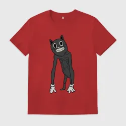 Мужская футболка хлопок Cartoon Cat Мультяшный кот