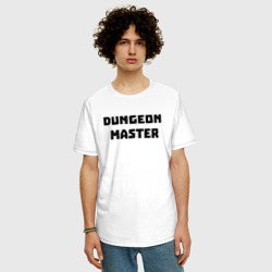 Мужская футболка хлопок Oversize Dungeon Master - фото 2