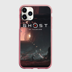 Чехол для iPhone 11 Pro Max матовый Samurai Ghost of Tsushima
