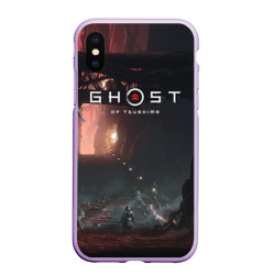 Чехол для iPhone XS Max матовый Samurai Ghost of Tsushima