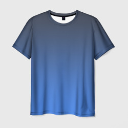 Градиент темный океан – Мужская футболка 3D с принтом купить со скидкой в -26%