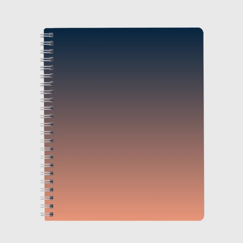 Тетрадь Predawn gradient