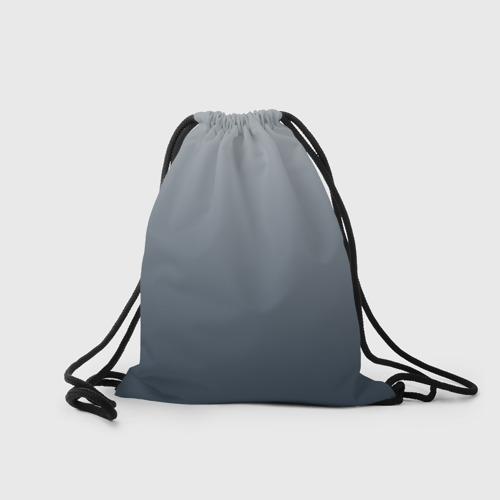 Рюкзак-мешок 3D Градиент оттенки серого - фото 2