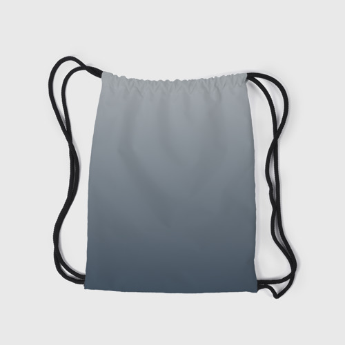 Рюкзак-мешок 3D Градиент оттенки серого - фото 7
