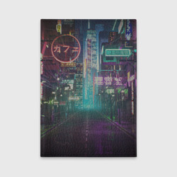 Обложка для автодокументов Neon Tokyo