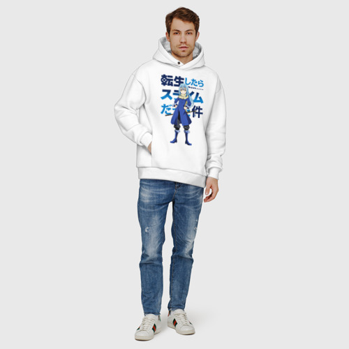 Мужское худи Oversize хлопок Римуру Темпест, TenSura - фото 6