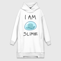 Платье-худи хлопок I am slime