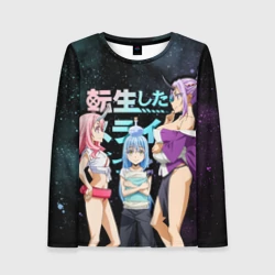 Женский лонгслив 3D Румиру, Шуна и Шион,