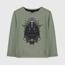 Детский лонгслив хлопок Hunt Showdown Костяной Доктор