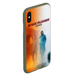 Чехол для iPhone XS Max матовый Рик Декард и Кей BR2049 - фото 2