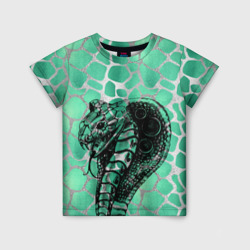 Кобра. Змеиный стиль – Детская футболка 3D с принтом купить со скидкой в -33%