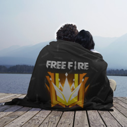 Плед с принтом Free Fire Фри фаер для любого человека, вид спереди №3. Цвет основы: 3d (велсофт)