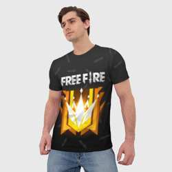 Мужская футболка 3D Free Fire Фри фаер - фото 2