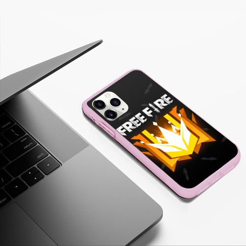 Чехол для iPhone 11 Pro Max матовый с принтом Free Fire | Фри фаер, фото #5