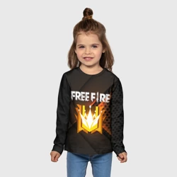 Детский лонгслив 3D Free fire Grand master - фото 2