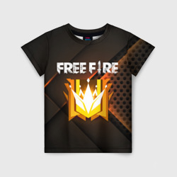 Детская футболка 3D Free fire Grand master
