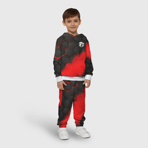 Детский костюм с толстовкой 3D Garena red line - фото 3