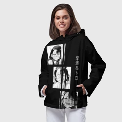 Женская ветровка 3D Нагаторо Манга - фото 2