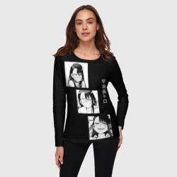 Женский лонгслив 3D Нагаторо Манга - фото 2