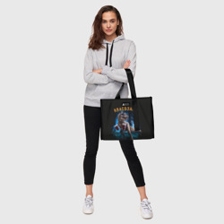 Сумка-шоппер 3D  Квасозавр - фото 2