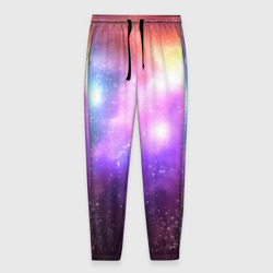 Мужские брюки 3D Космос, сияние и звезды