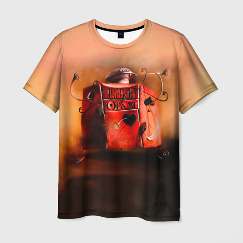 Мужская футболка 3D Агата Кристи opium, цвет 3D печать