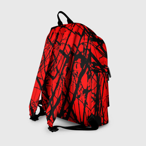 Рюкзак 3D с принтом Хоррор Мрачный лес, вид сзади #1