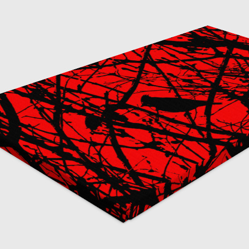 Холст прямоугольный Хоррор "Мрачный лес", цвет 3D печать - фото 4
