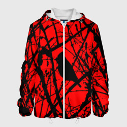 Мужская куртка 3D Хоррор "Мрачный лес"