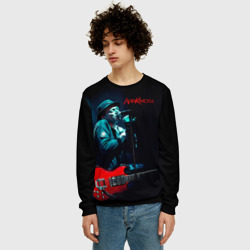 Мужской свитшот 3D Агата Кристи Глеб Самойлов - фото 2