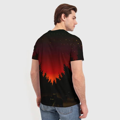 Мужская футболка 3D Агата Кристи чудеса, цвет 3D печать - фото 4