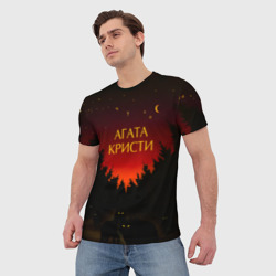 Мужская футболка 3D Агата Кристи чудеса - фото 2