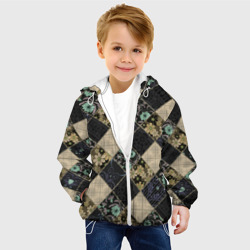 Детская куртка 3D Лоскутное шитье пэчворк  - фото 2