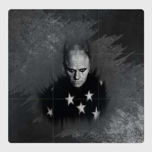 Магнитный плакат 3Х3 Keith Charles Flint Кит Флинт