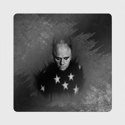 Магнит виниловый Квадрат Keith Charles Flint Кит Флинт