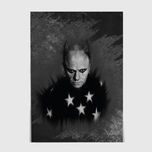 Постер Keith Charles Flint Кит Флинт