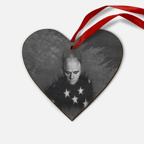 Деревянная игрушка Сердце Keith Charles Flint Кит Флинт
