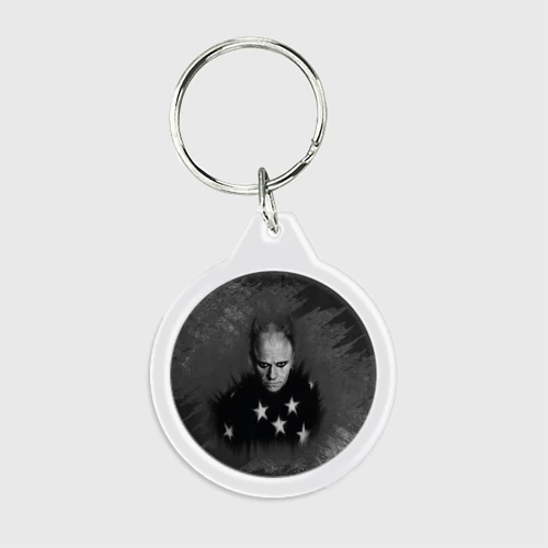 Брелок круглый Keith Charles Flint Кит Флинт