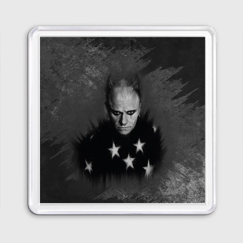 Магнит 55*55 Keith Charles Flint Кит Флинт