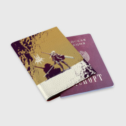 Обложка для паспорта матовая кожа Yorha 2B Nier Automata - фото 2